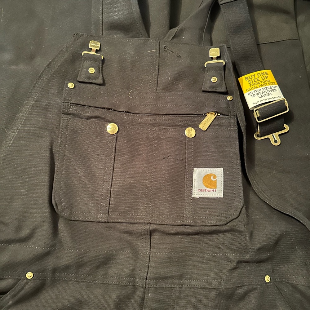 New carhartt bibs